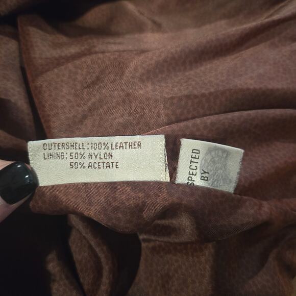 Vintage G-III Global Indentity Leather bomber jacket sz M - Picture 9 of 13